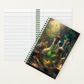 Journal "Green Hexe" Notizblock (Innen)