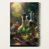 Journal "Green Hexe" Notizblock (Rückseite)