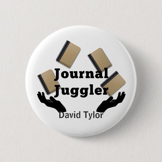 Journal Juggler Button (Vorderseite)