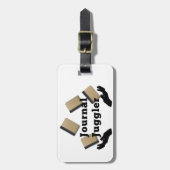 Journal Juggler Gepäckanhänger (Vorderseite vertikal)