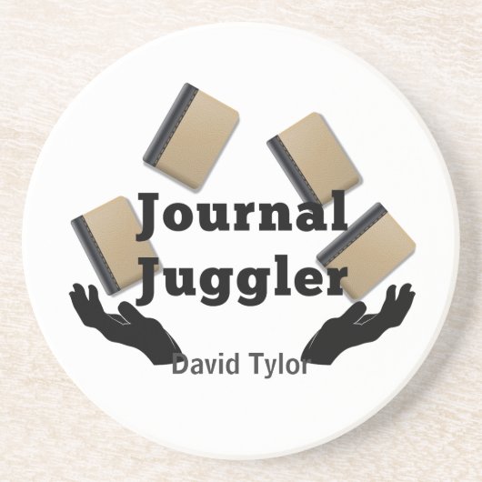 Journal Juggler Sandstein Untersetzer (Vorne)
