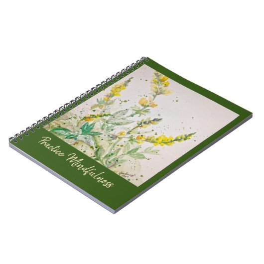 Journal-"Mindfulness" - Pine Mtn-Wildblumen Notizblock (Linke Seite)