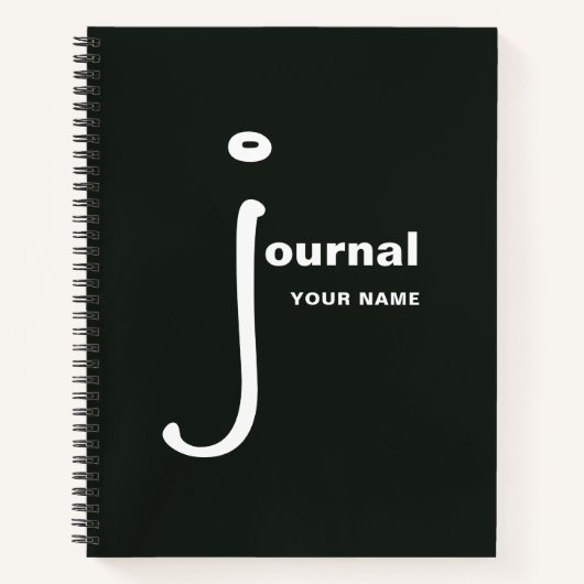 Journal mit Ihrem Personalisierten Notebook Notizblock (Vorderseite)