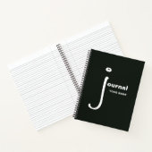 Journal mit Ihrem Personalisierten Notebook Notizblock (Innenseite)