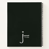 Journal mit Ihrem Personalisierten Notebook Notizblock (Rückseite)