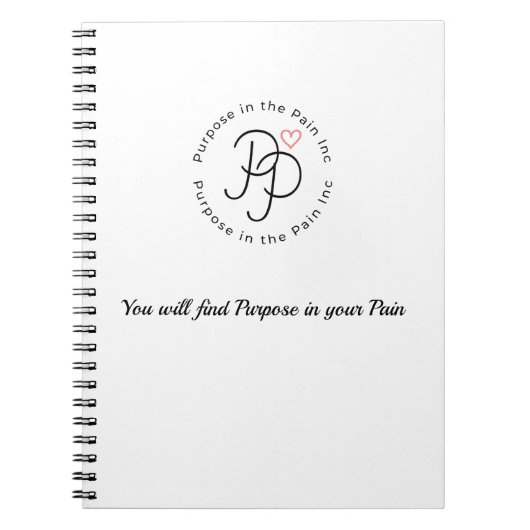 Journal mit Zweck Notizblock (Vorderseite)