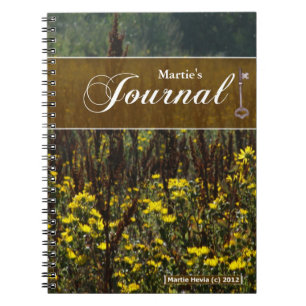 Journal-Notebook - Felder von Van Gogh Notizblock