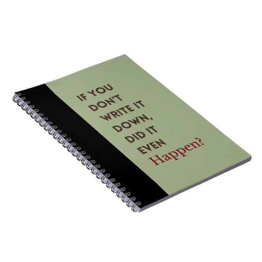 Journal Notebook Funny Motivierend Journal Daily Notizblock (Rechte Seite)