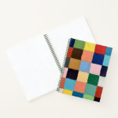 Journal-Notebook in Funky Squares Design Notizblock (Innenseite)