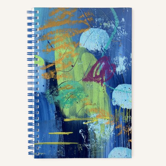 Journal-Notebook in Underwater Höhlendesign Notizblock (Vorderseite)
