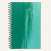 Journal-Notebook mit Bermuda Shore-Design Notizblock (Vorderseite)
