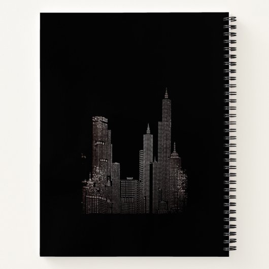 Journal-Notebook Notizblock (Rückseite)