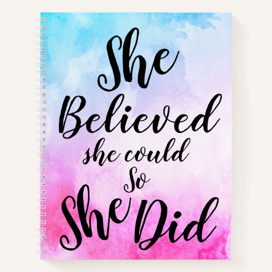 Journal-Notebook Notizblock (Vorderseite)