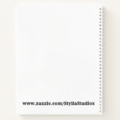 Journal-Notebook Notizblock (Rückseite)
