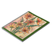 Journal/Notebook - Orange Daylillies Notizblock (Linke Seite)