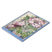 Journal/Notebook- "Peonies & Dogwood" Notizblock (Linke Seite)