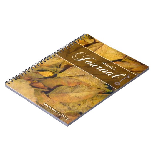 Journal-Notebook - Puddle-Blätter Notizblock (Linke Seite)