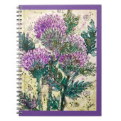 Journal/Notebook - Schottische Thistle Notizblock (Vorderseite)