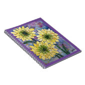Journal/Notebook-, Yellow Chrysanthemum-Blume Notizblock (Rechte Seite)
