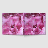 Journal - Pink Hydrangea Blume - Gästebuch (Voll)