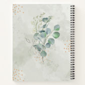 Journal, Planner Decorative Sonnenblume Notizblock (Rückseite)