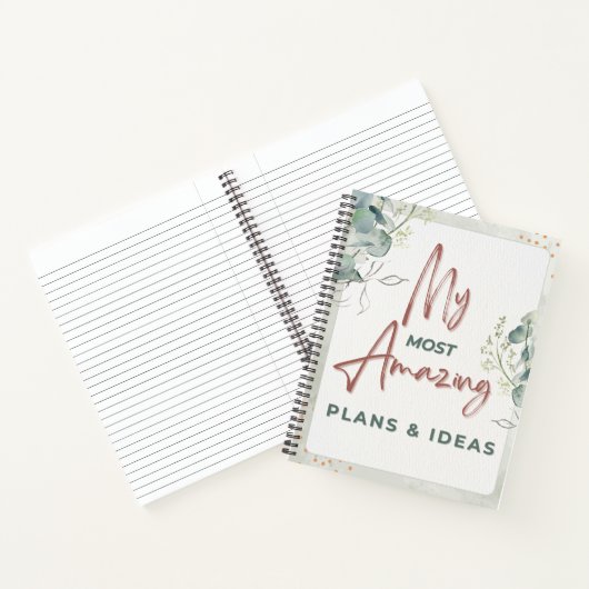 Journal, Planner Decorative Sonnenblume Notizblock (Innenseite)