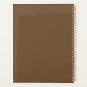 Journal/Planner Planer (Rückseite)