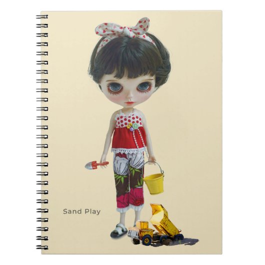 Journal ・Sand Play Notizblock (Vorderseite)