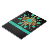 Journal Southwestern Ranch Turquoise Notizblock (Linke Seite)