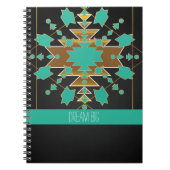 Journal Southwestern Ranch Turquoise Notizblock (Vorderseite)