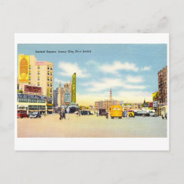Journal Square, Jersey City, New Jersey Postkarte