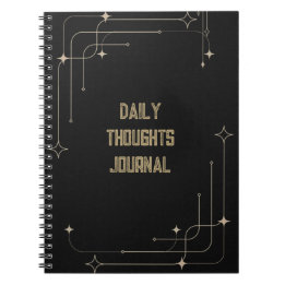 Journal "Tägliche Gedanken" Notizblock