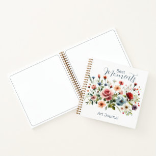 Journal the Best Moments Blume Var04 Notizblock