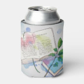 Journal & Vine Aesthetic Can Cooler Dosenkühler (Kanne Vorderseite)
