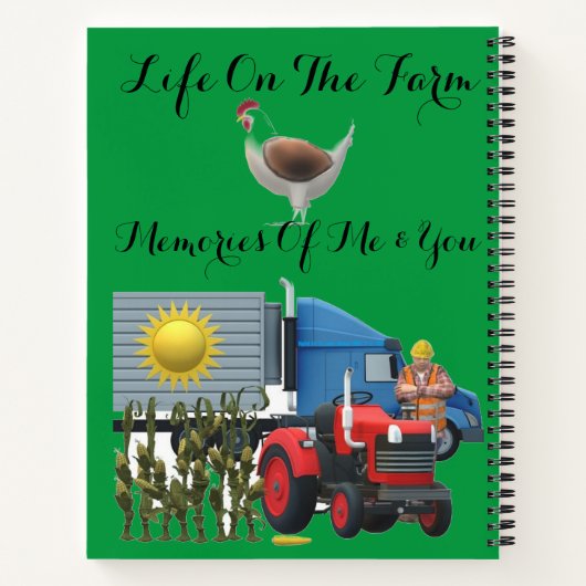 Journal von James Michael Miller Notizblock (Rückseite)