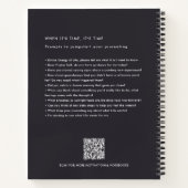 Journalaufrufe für botanische Selbstfindung Notizblock (Rückseite)