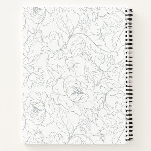 Journaling for Self-Care Women's Journal Notizblock (Rückseite)