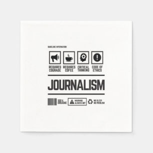 journalism serviette