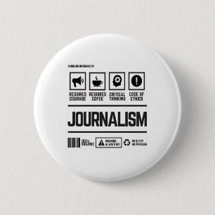 Journalismus Button