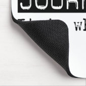 Journalismus ist es mousepad (Ecke)