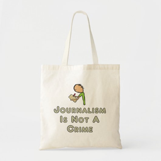 Journalismus ist kein Verbrechen Tragetasche (Vorne)