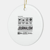 Journalismus Keramik Ornament (Links)