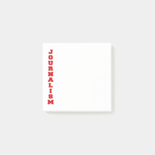 Journalismus Post-it Klebezettel (Vorderseite)