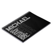 Journalist Extraordinaire CUSTOM Notizblock (Linke Seite)