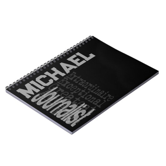 Journalist Extraordinaire CUSTOM Notizblock (Linke Seite)