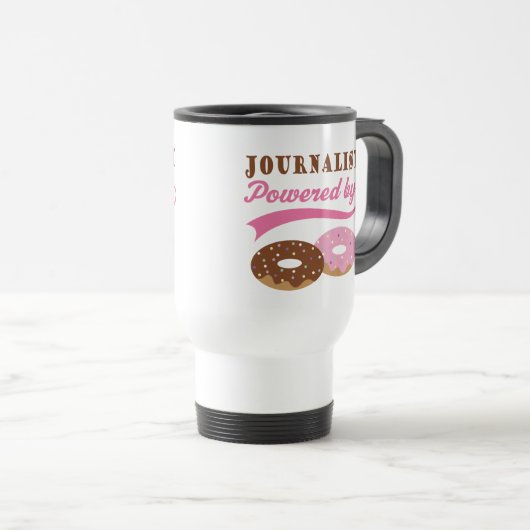 Journalist-Geschenk (Schaumgummiringe) Reisebecher (VorderseiteRechts)