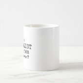 Journalist Kaffeetasse (Mittel)
