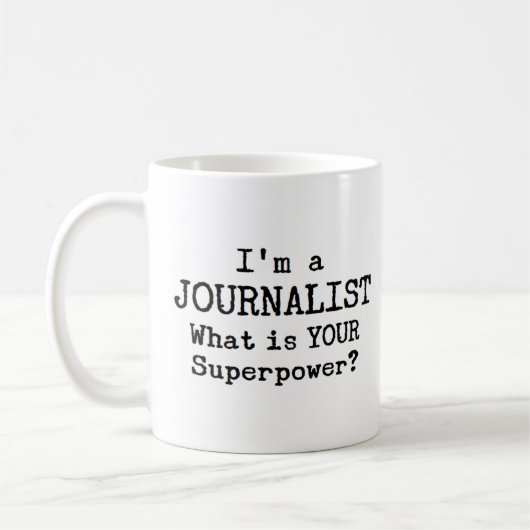 Journalist Kaffeetasse (Links)