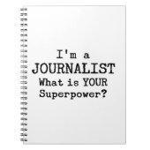 Journalist Notizblock (Vorderseite)