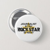 Journalist-Rockstar bis zum Nacht Button (Vorne & Hinten)